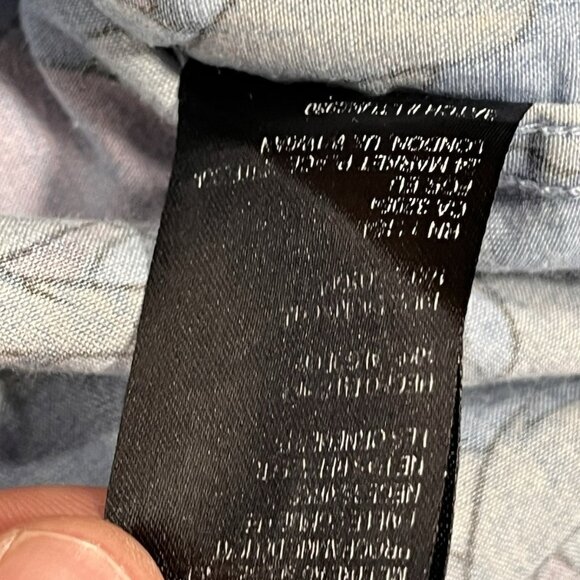 Looney Tunes Taz Button Up Shirt Mens XL All Over Print Warner Bros - Picture 11 of 15